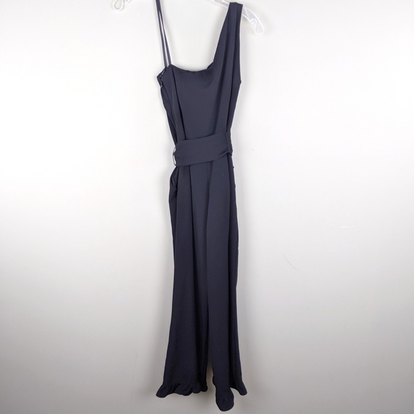 Clover and Sloane | Black Cropped Jumpsuit - H9 - Picture 4 of 7
